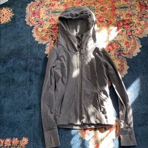 Lululemon scuba Hooded Running zip up Sweatshirt